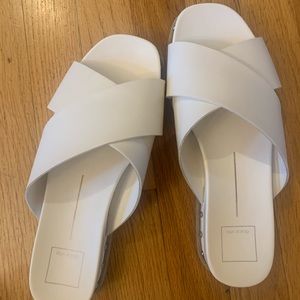 Dolce Vita White Sandals
